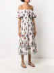 Tory Burch printed midi dress