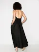 Matteau Vestido longo decote quadrado de algodão
