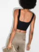 Matteau stretch-fit cropped tank top