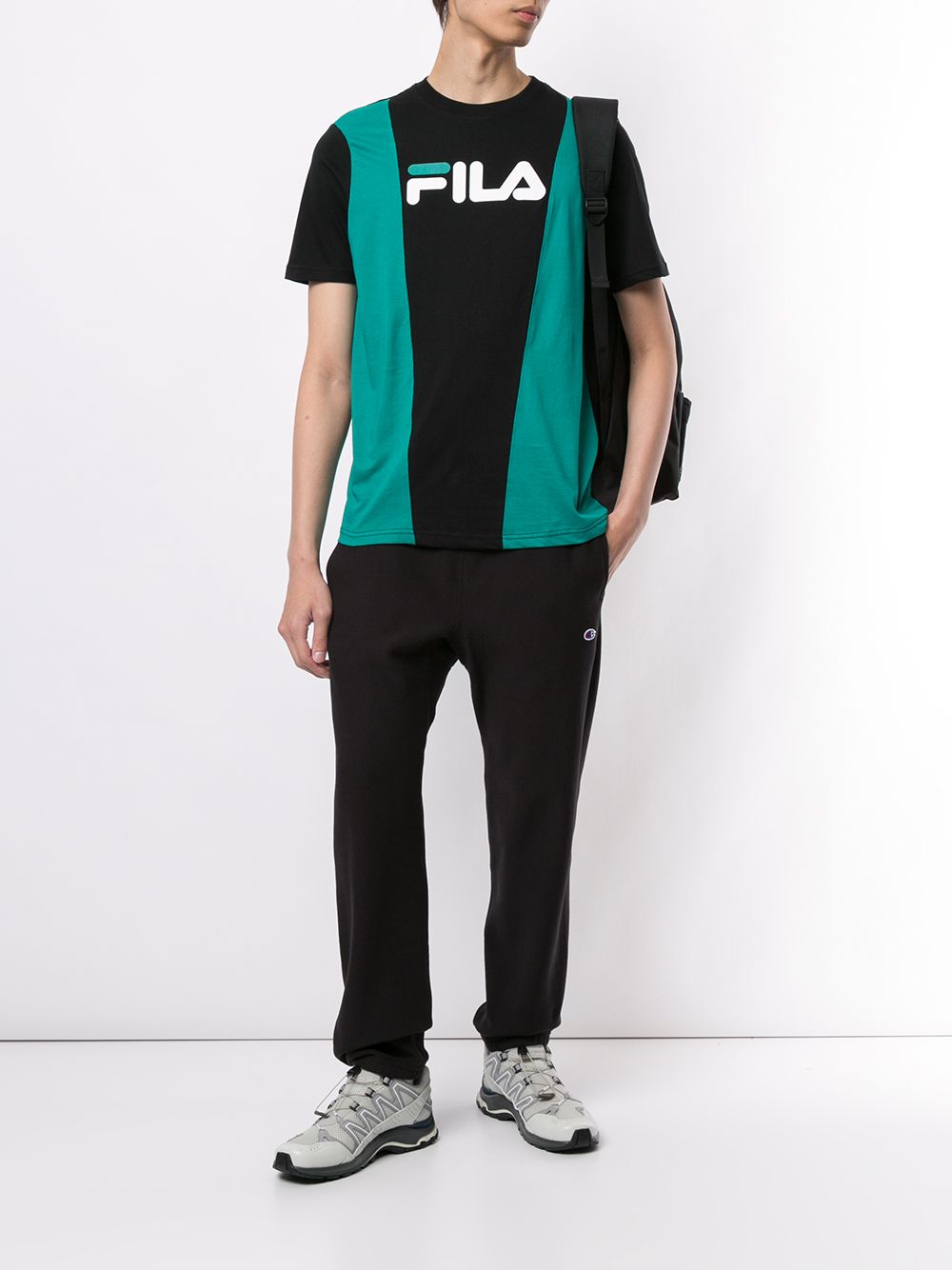 фото Fila colour block logo t-shirt