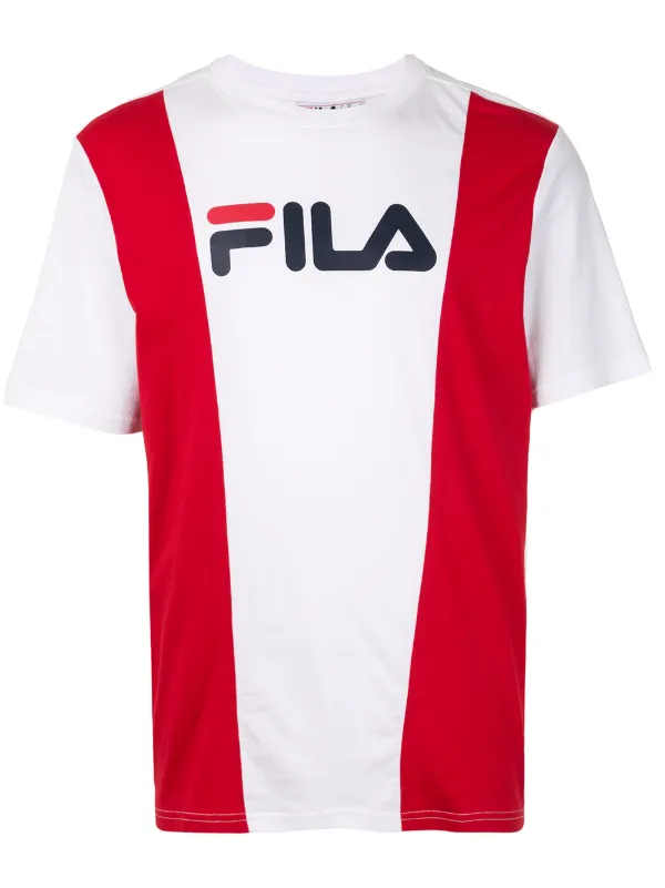 fila colour block t shirt