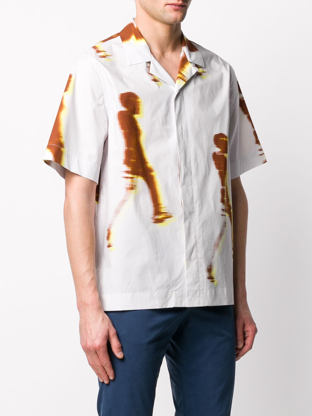 фото Paul smith рубашка walker с короткими рукавами и принтом