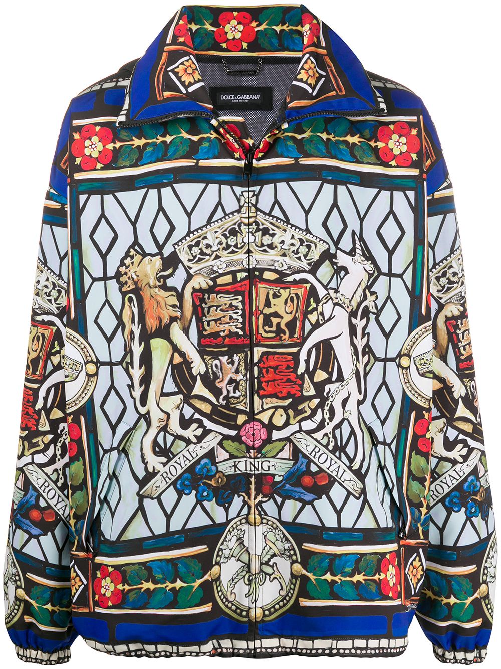 Dolce & Gabbana Mosaic Print Lightweight Jacket - Farfetch
