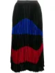 Image 1 of Nº21 Pleated Colourblock Skirt
