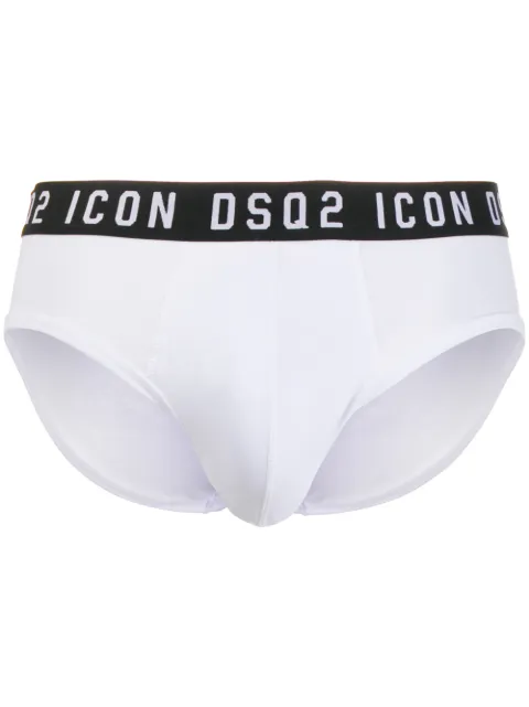 DSQUARED2 logo waistband briefs