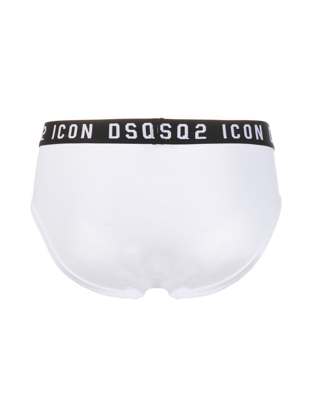  Dsquared2 Logo Waistband Briefs - White 