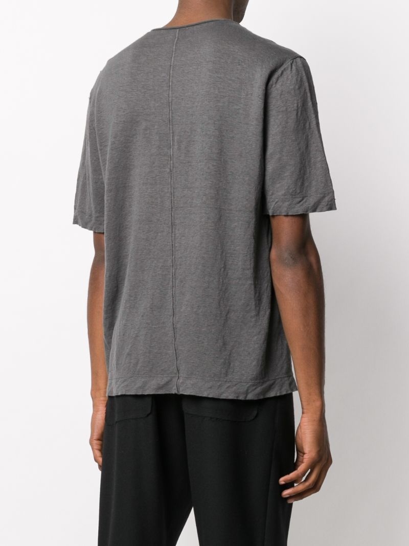 Shop Transit Pipe Trim T-shirt In Grey