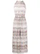 Image 1 of Missoni Mare zig-zag halterneck dress