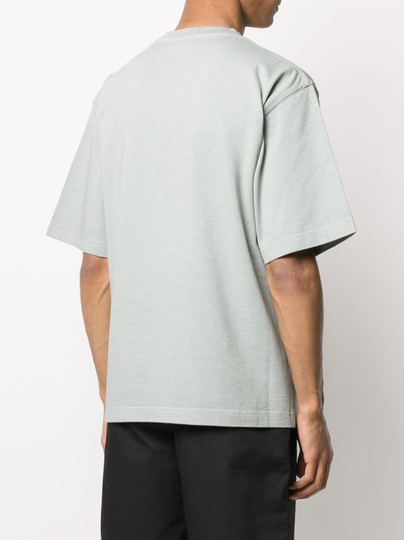 Shop Gr10k Round Neck T-shirt In Grey