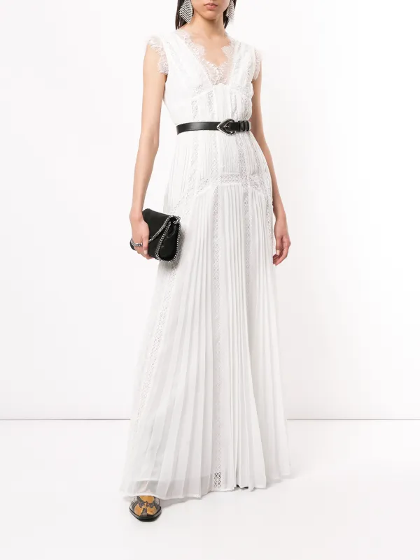 lace embroidered maxi dress