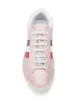 Moncler baskets à rayures