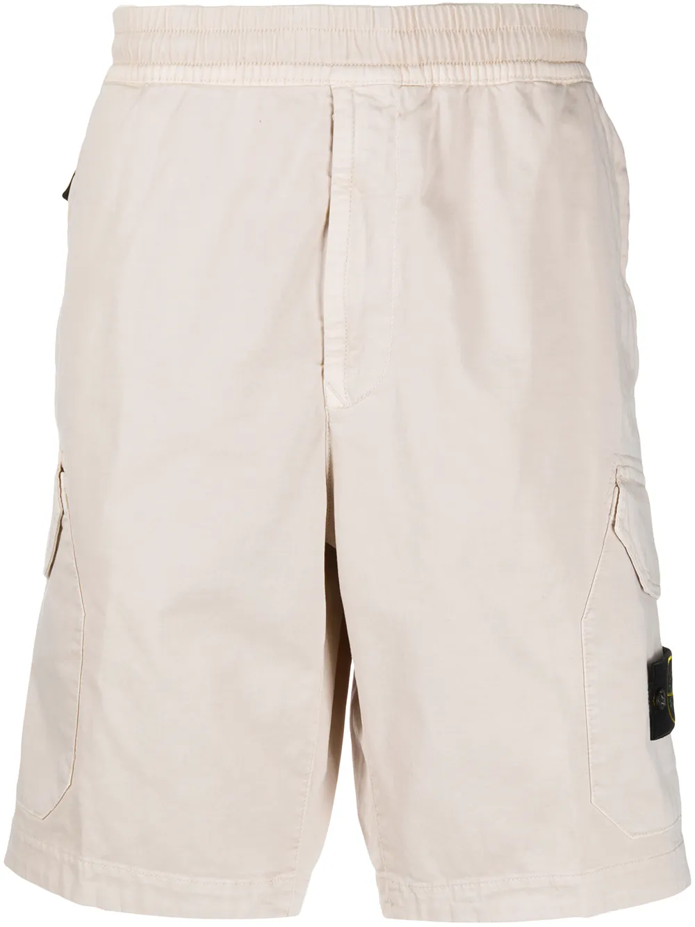 stone island cotton cargo shorts
