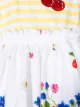 Monnalisa fruit print dress