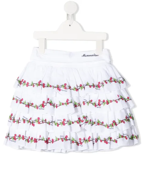 Monnalisa digital print skirt