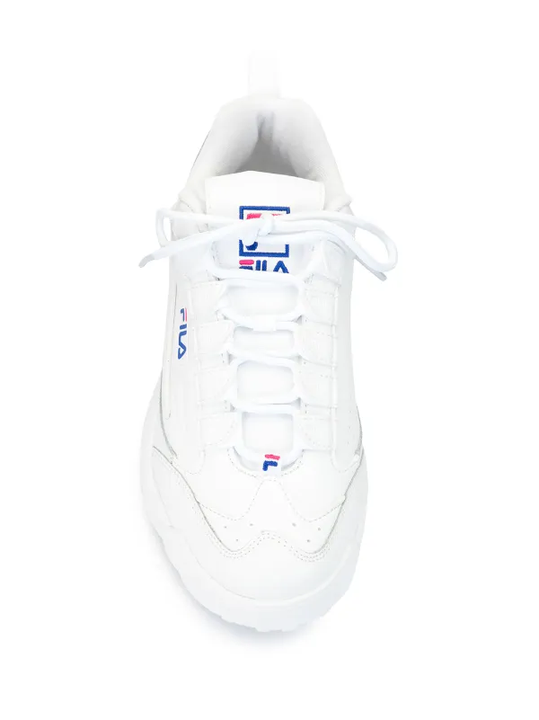 fila triple white disruptor 3 trainers
