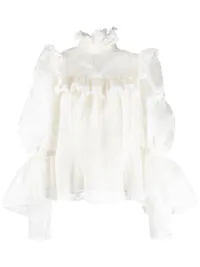 marc jacobs ruffle blouse