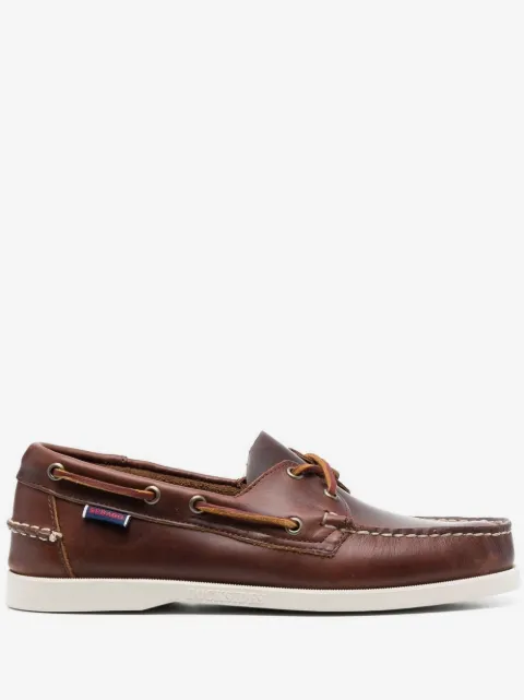 Sebago Docksides Portland leather boat shoes
