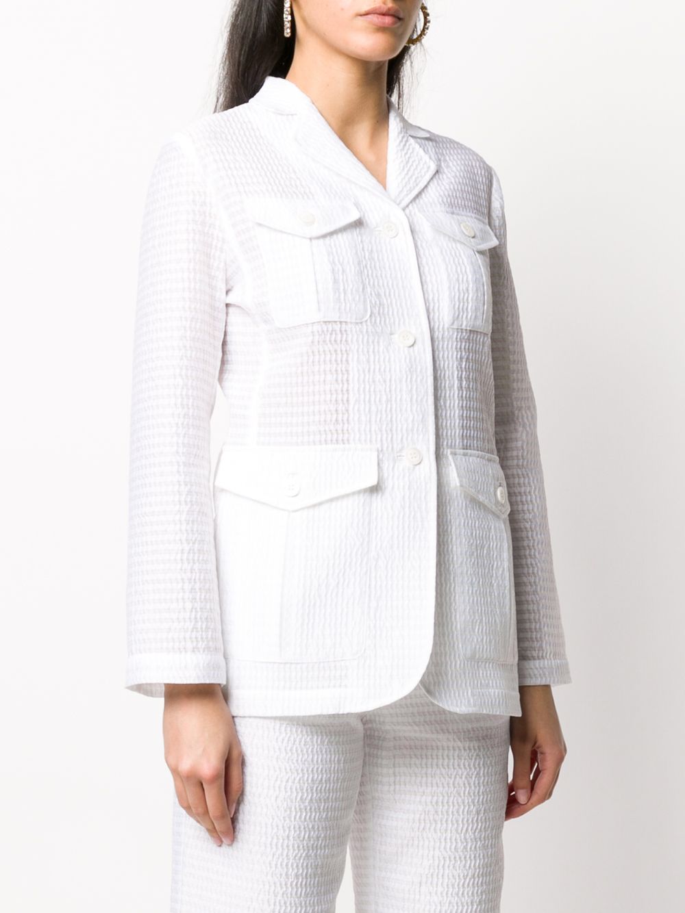 фото Cecilie bahnsen textured blazer