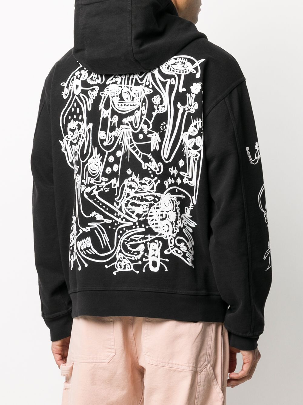 фото Brain dead p&ty oversized hoodie