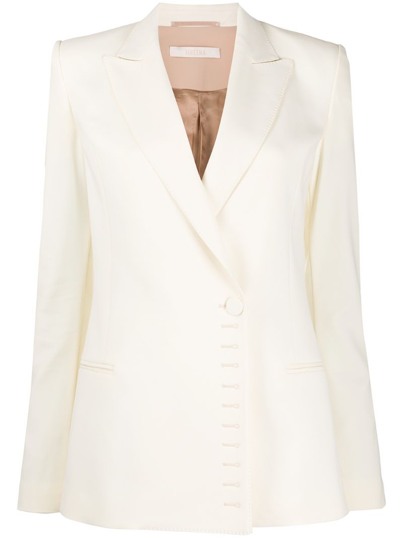 Ssheena Slim-fit Blazer In Neutrals