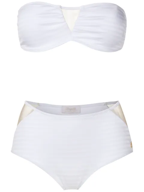Brigitte 'Jade' Bikini mit hohem Bund