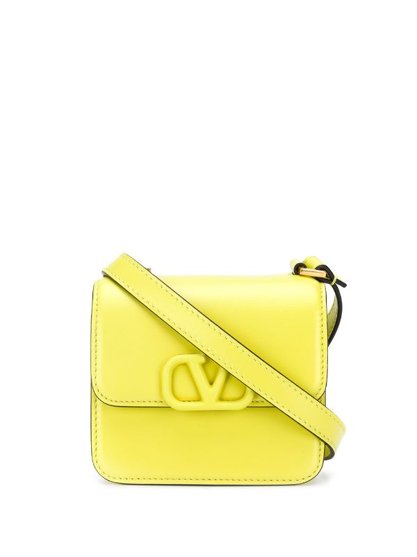 yellow valentino bag