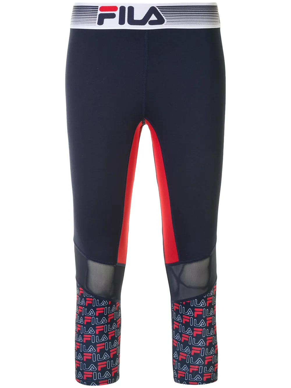 fila logo panel leggings