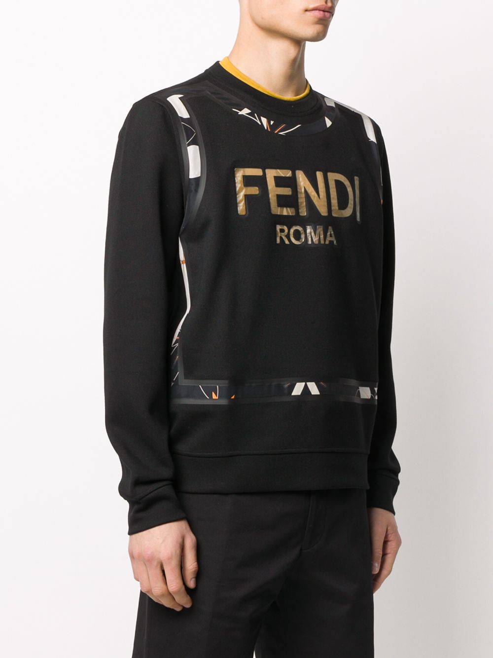 фото Fendi толстовка с логотипом