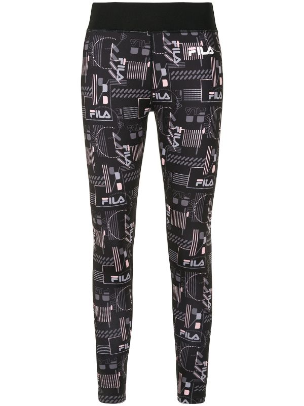 fila panel logo leggings