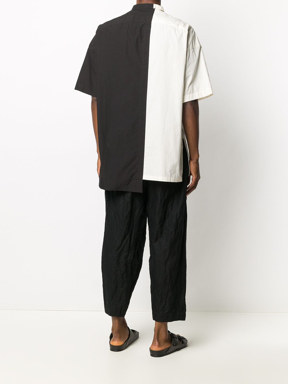 фото Ziggy chen asymmetric hem layered shirt