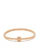 Image 1 of Monan 18kt rose gold diamond floral detail bracelet