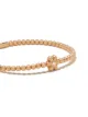 Monan 18kt rose gold diamond floral detail bracelet