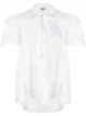 Image 1 of Adam Lippes embroidered trim trapeze top