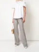 Image 2 of Adam Lippes embroidered trim trapeze top