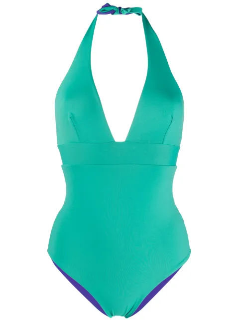 Fisico halterneck swimsuit