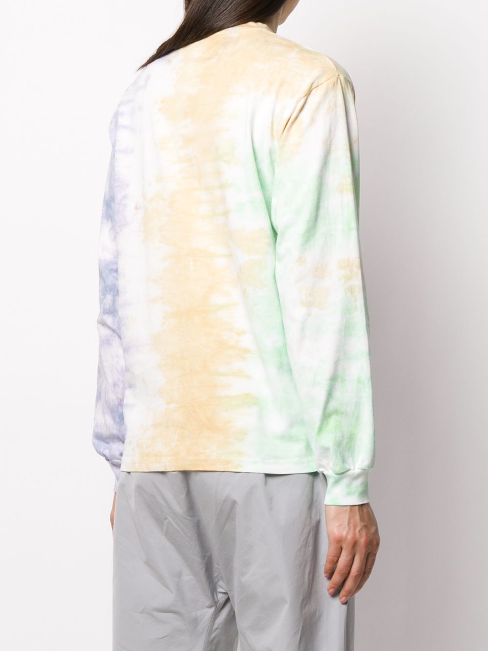 фото Aries tie dye long sleeve sweatshirt