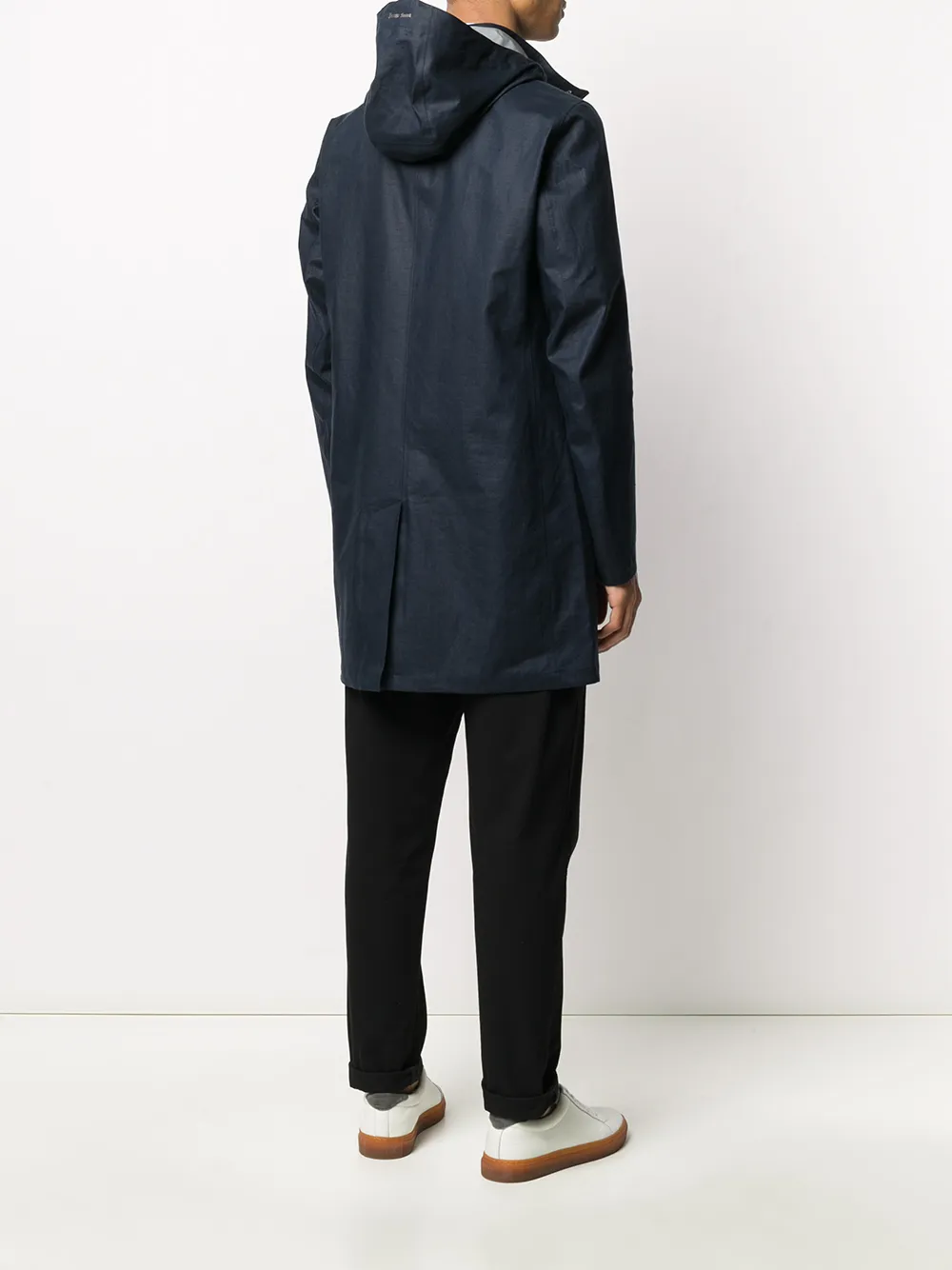 Herno Parka met capuchon Blauw
