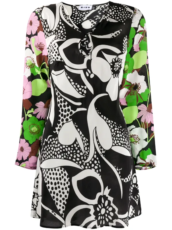 rixo silk dress