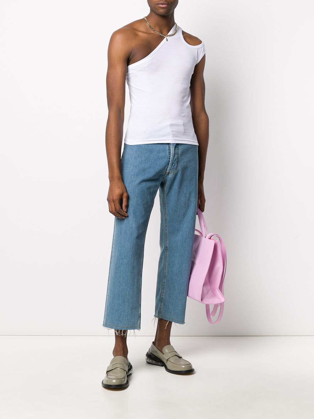 фото Telfar asymmetric tank top