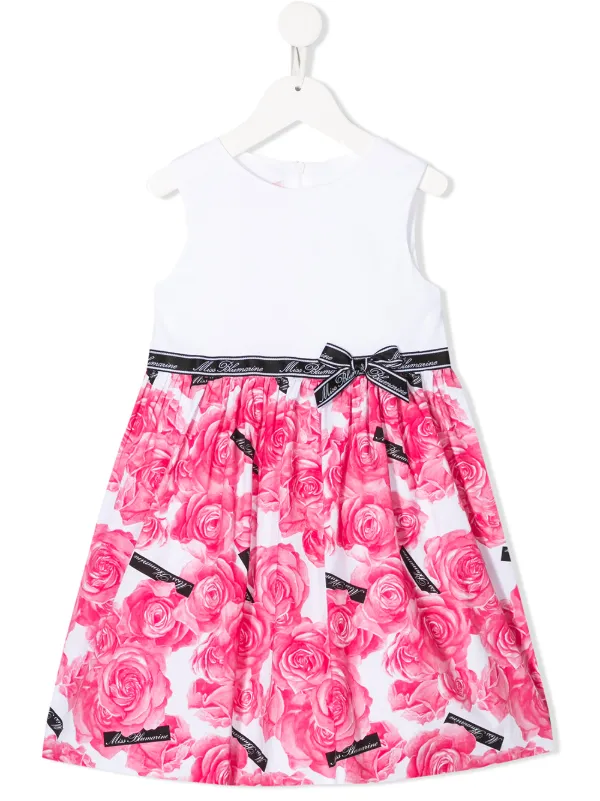 blumarine floral dress