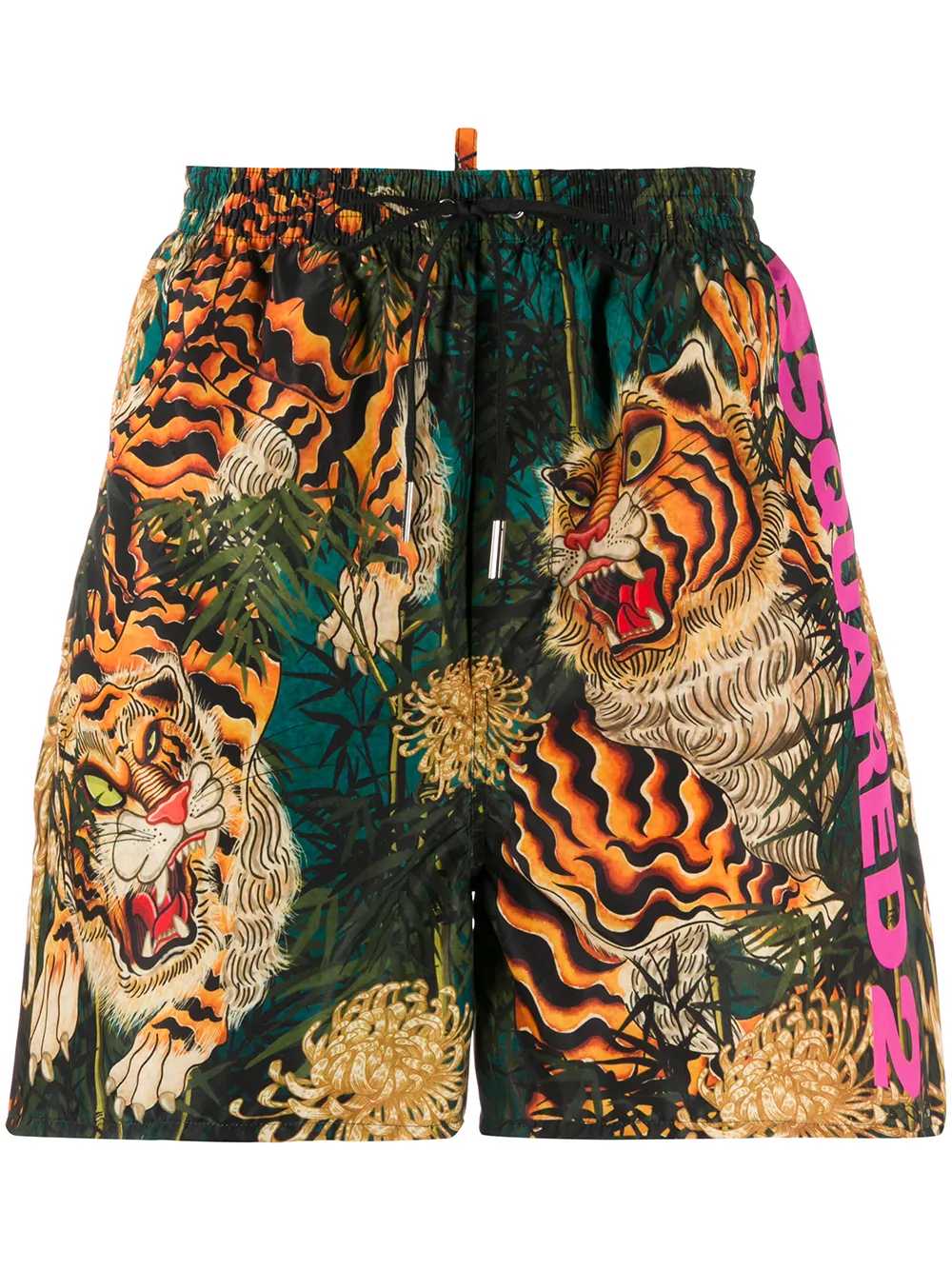gucci bengal tiger shorts