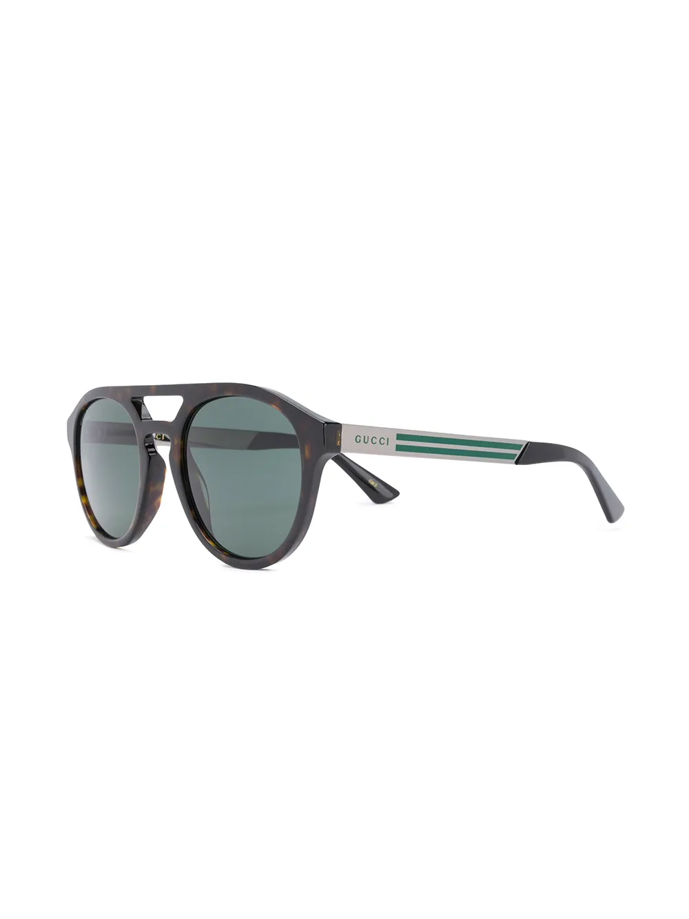 фото Gucci eyewear солнцезащитные очки gg0689s в круглой оправе