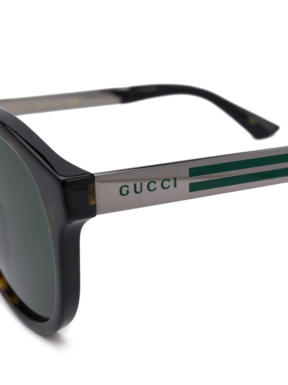 фото Gucci eyewear солнцезащитные очки gg0689s в круглой оправе