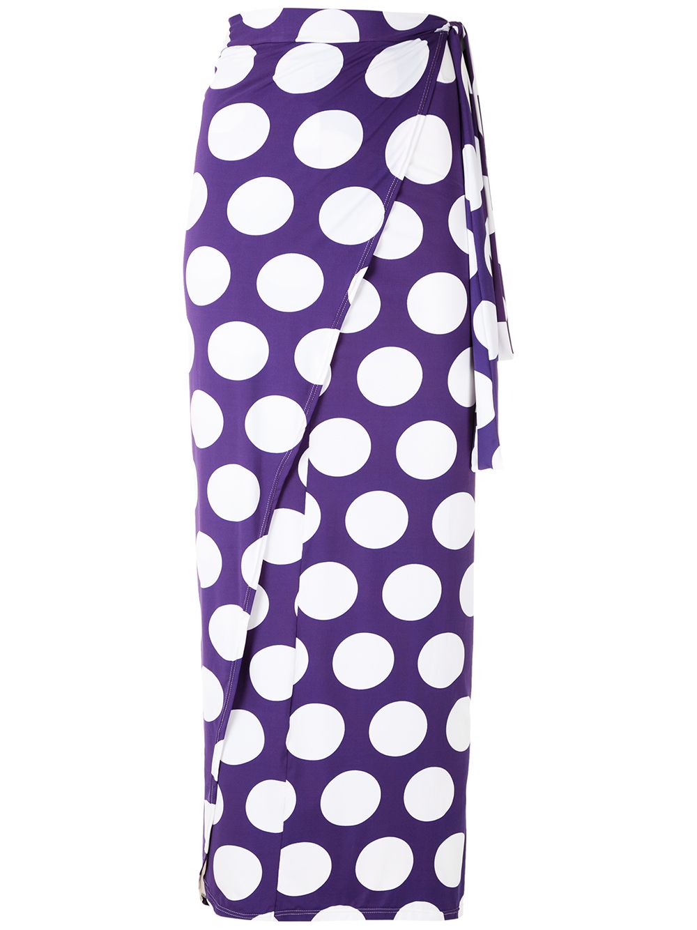 фото Brigitte polka dots midi skirt