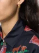 Image 2 of LOVENESS LEE Rebuita hoop earrings
