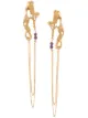 Image 1 of LOVENESS LEE Disoca chain-drop earrings