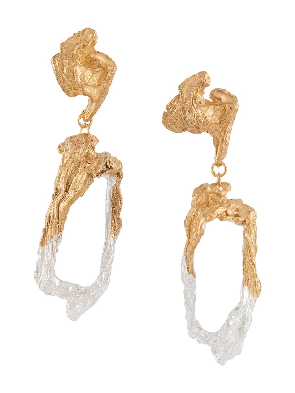 Loveness Lee Cephas Earrings In Gold