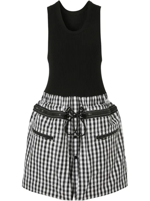 Burberry Kleid mit Vichy-Karomuster