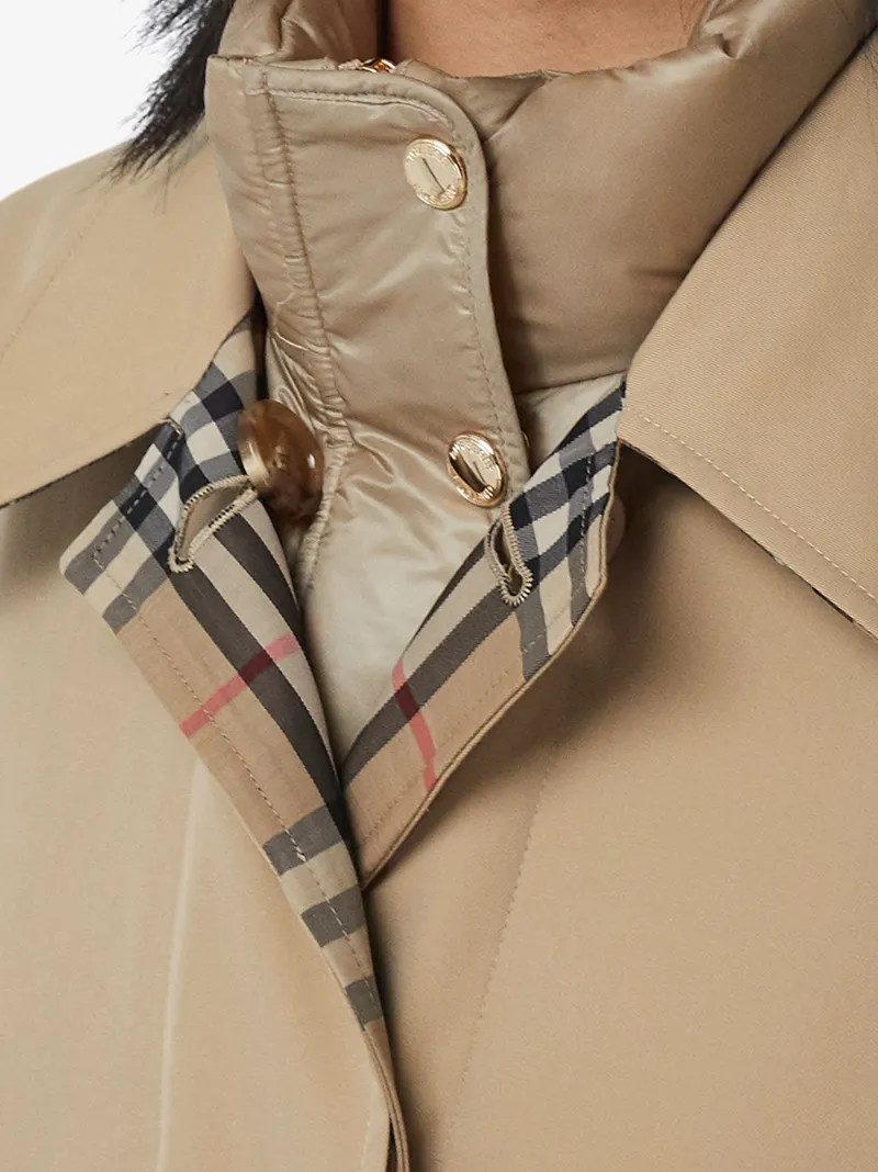 BURBERRY REVERSIBLE SINGLE-BREASTED COAT