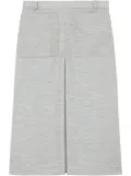 Burberry box pleat skirt - Grey